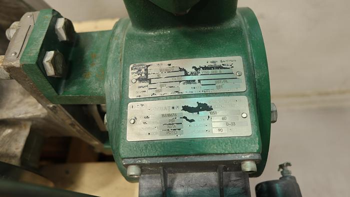 Used Fisher 10" V150 Series B Air Operated Vee Ball Valve #46491