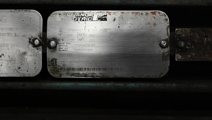 Used Reliance 31MN440712 G 001 V AC Motor #45088