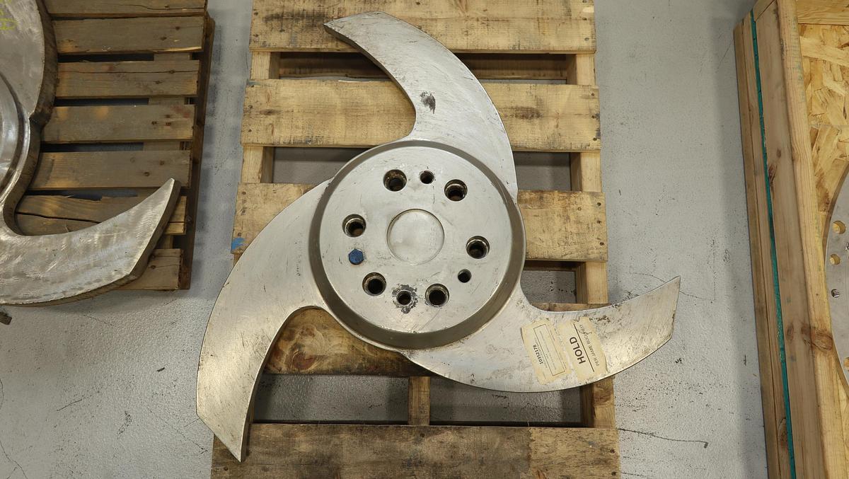 Unused Voith CMV 10 Contaminex 3-Vane Rotor #47013