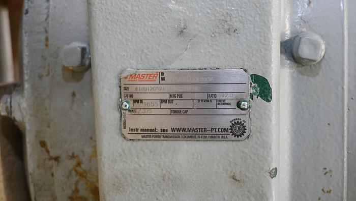 Used Beloit Jones DD4000 34"/38" Setup Motor & Gearbox #46276