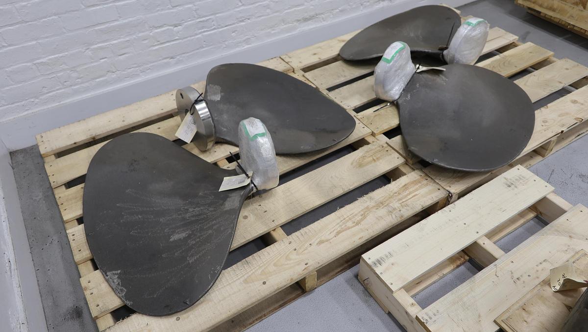 Used Valmet 4-Vane Side Mount Agitator Propeller #47294