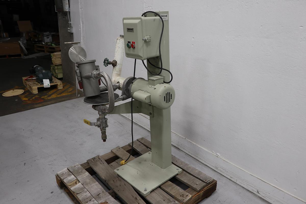 Used Noram Emulsifier With Pump and Marathon A/C Motor #47629