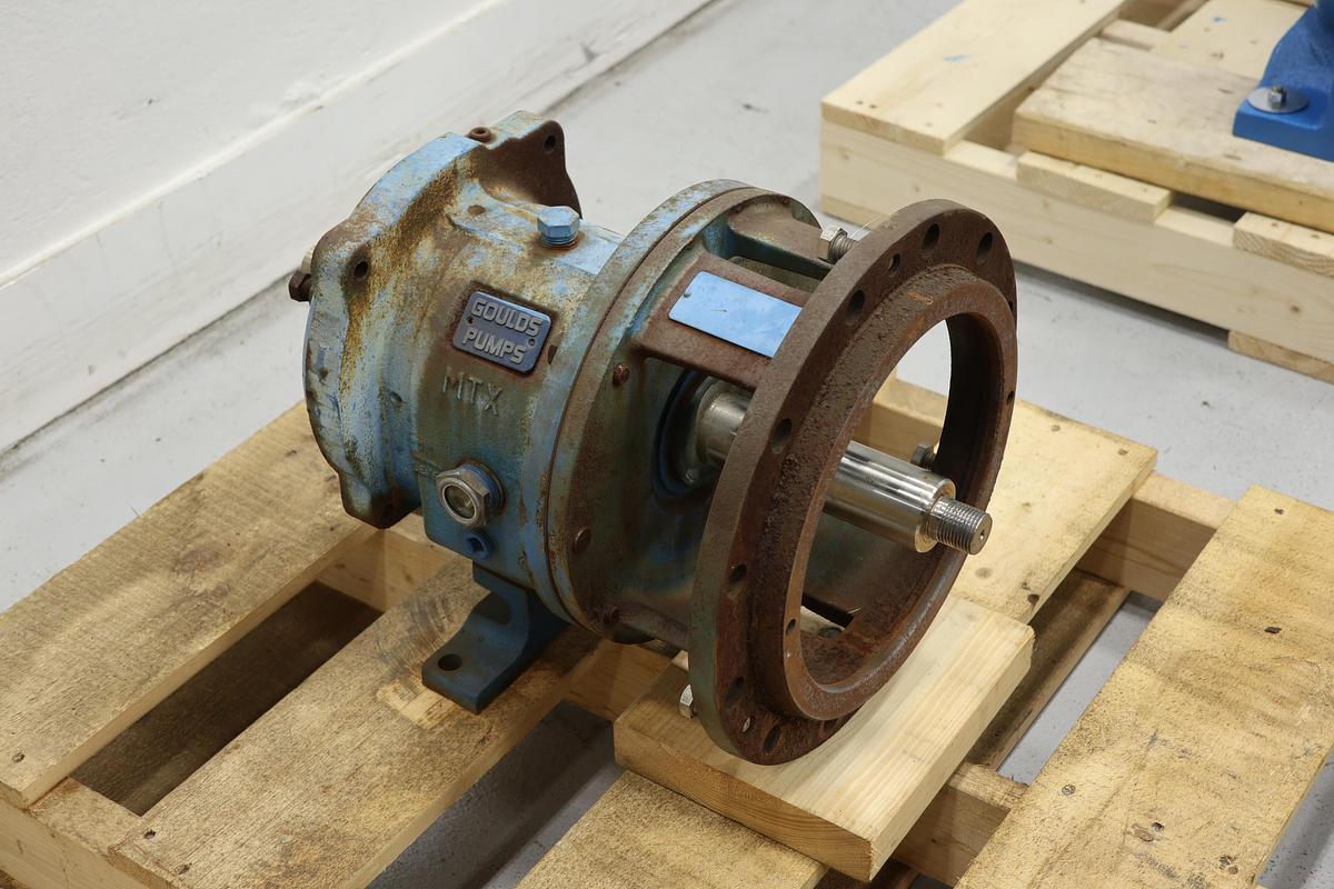 Used Goulds 3196 MTX Power End with 10" Frame Adapter  #47394