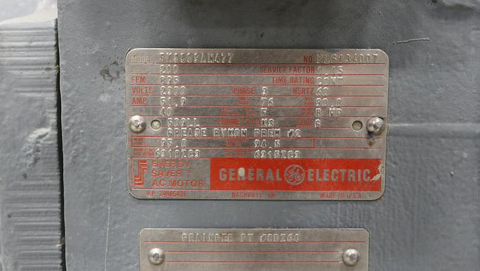 Used General Electric 5KS509AN477 A/C Motor #45209