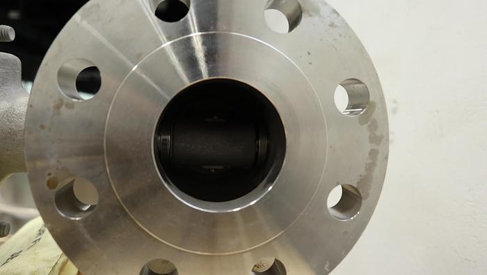 Unused Fisher 3" V500 Air Operated Rotary Control Valve #46492