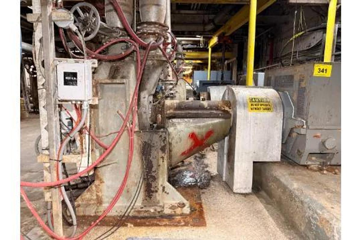 Used GL&V 34" Refiner with Anti-Clash System & Control Panel #47226