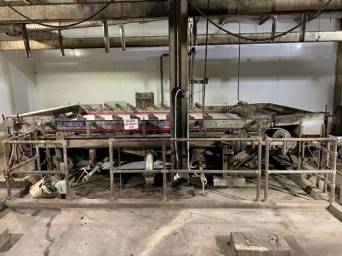 Used Andritz 3.0M Gravity Belt Thickener #46578
