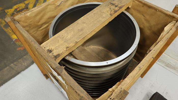 Used Voith 10VPS Pressure Screen Basket #46451