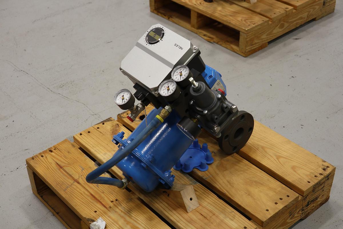 Unused Neles Jamesbury 11/27150C312271XTZ448 1.5" Air Operated Ball Valve #47646