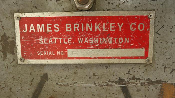 Used JAMES BRINKLEY WIRE COILER #45956