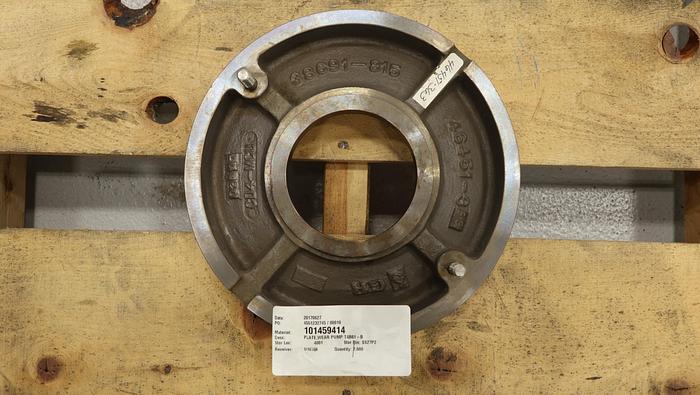 Unused GORMAN RUPP T4B61-B 10" Wear Plate #46157