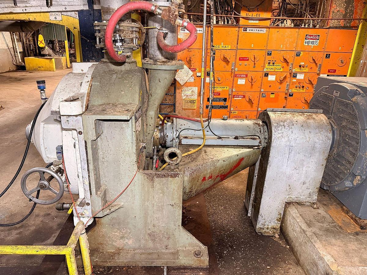 Used 34"/38" BELOIT/VALMET DD4000 DOUBLE DISC REFINER #47138