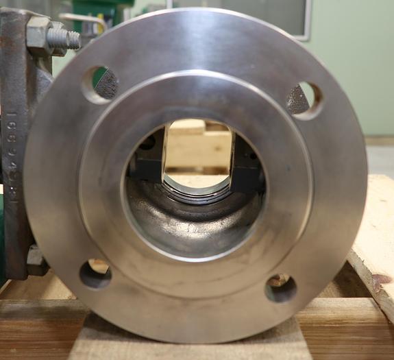 Used Fisher 3" V150 Series B Air Operated Vee Ball Valve #46265