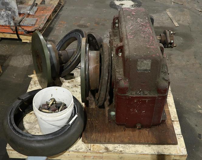 Used Manchester Single Nip 2-Roll Calender #46224