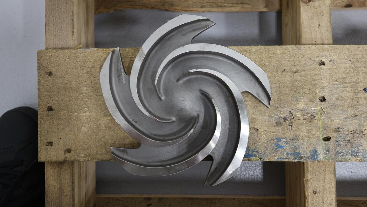 Used Summit 3196 STX 1.5x3x8 5-Vane Impeller #46819