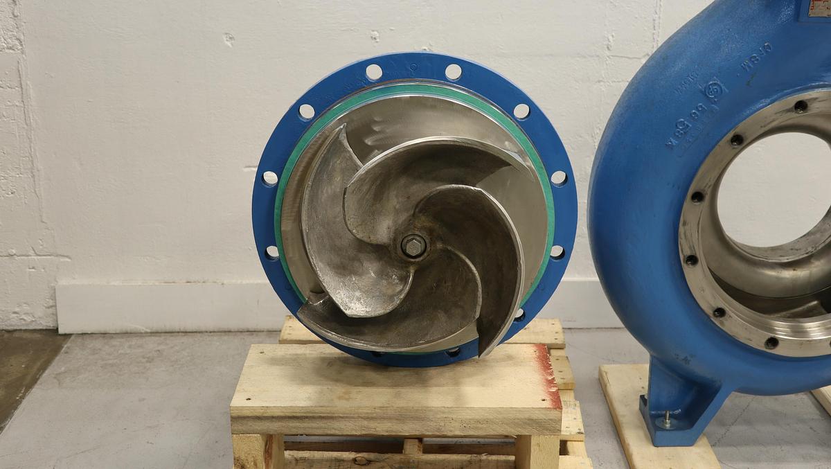 Used Goulds 3175 10x12x18 Pump, CF8M Casing #42775