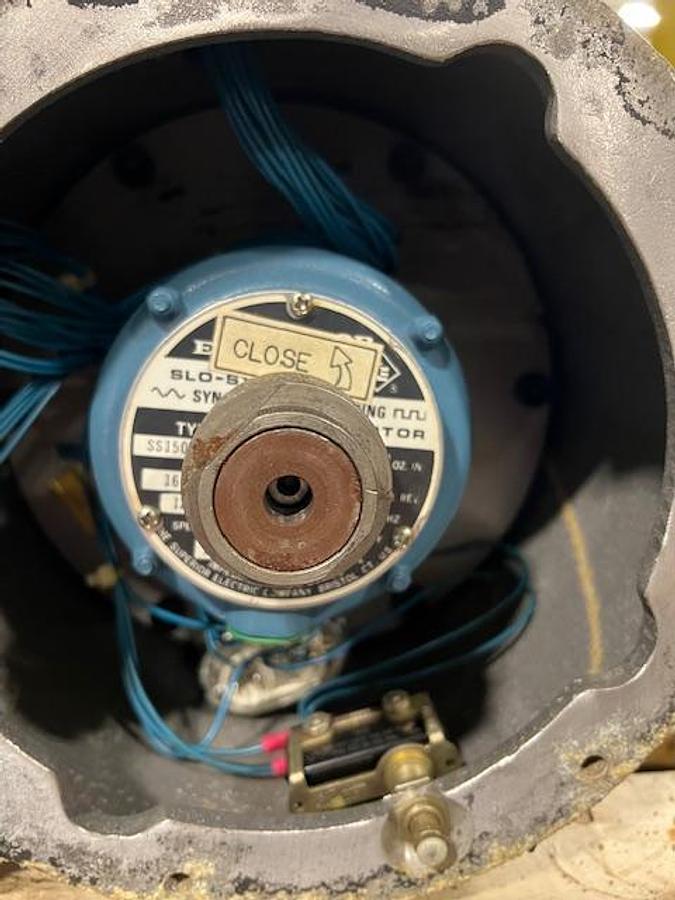 Used Dezurik 8" Electronic Basis Weight Valve #46624