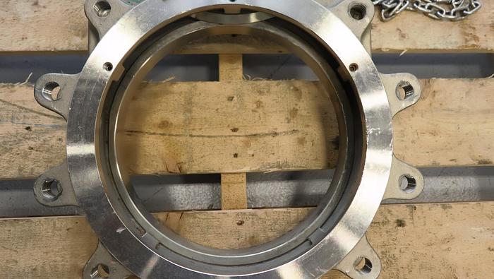 Used Keystone 12" Hand Operated Knife Gate Valve #45924