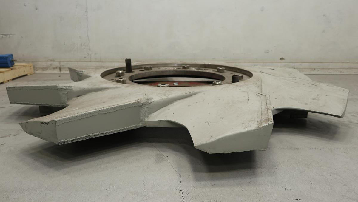 Refurbished Black Clawson 8-Vane Vokes Rotor #46652