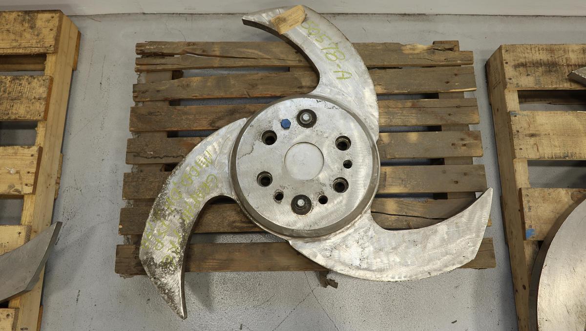 Unused Voith CMV 10 Contaminex 3-Vane Rotor #47012