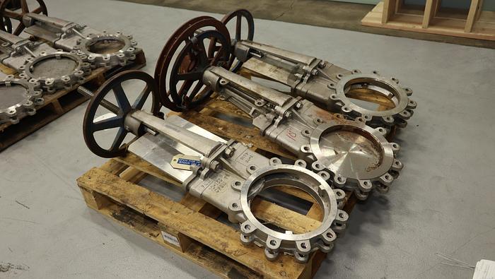 Used FNW 65BM 10" Hand Operated Knife Gate Valve #46360