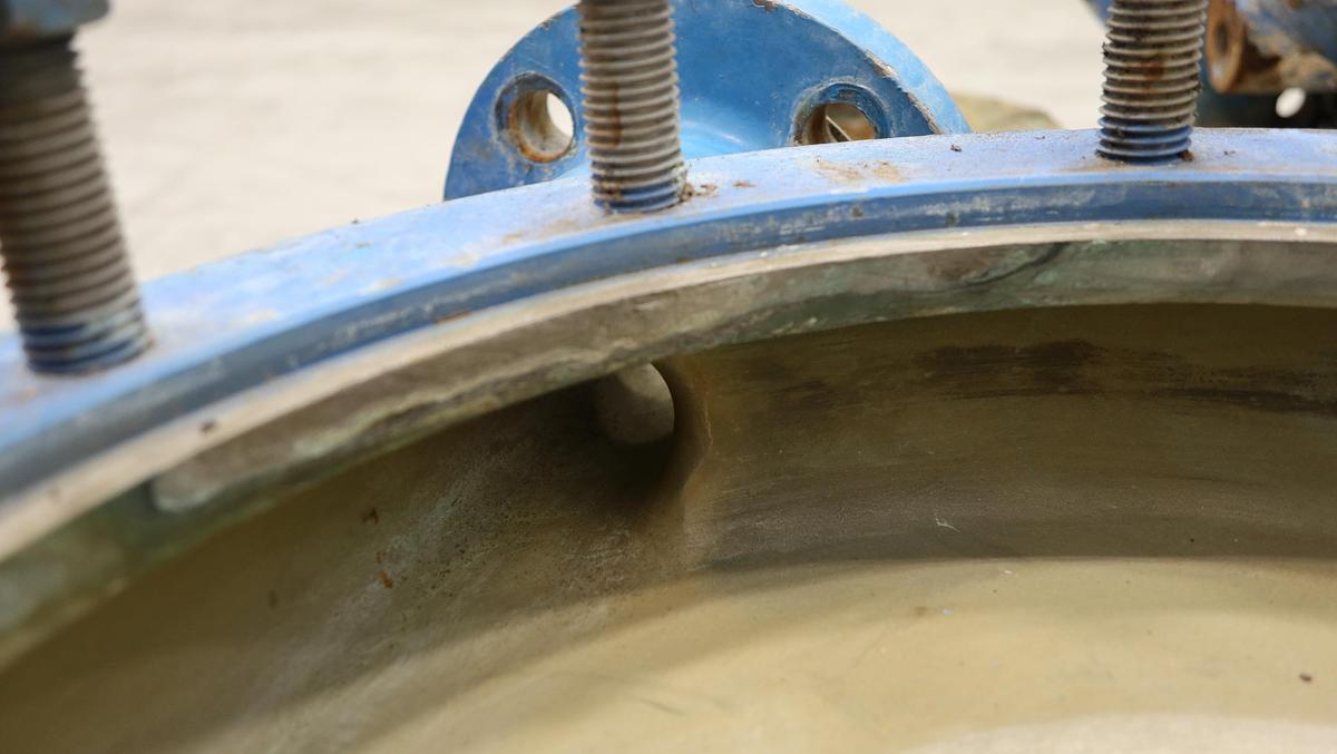 Used Discflo 402/14 Trash Pump, 2x4x14 #29228