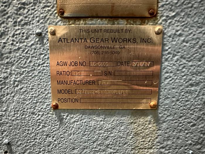 Used Falk 527ZDX2-S HYDROPULPER Pulper Drive #44931