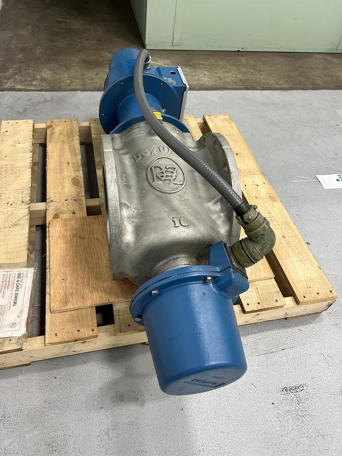 Refurbished Dezurik 10" Electronic Basis Weight Valve #47256