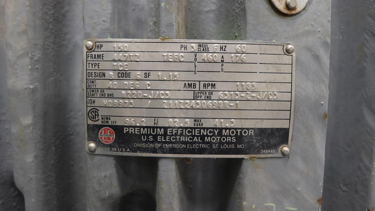 Used Black Clawson UV300 Pressure Screen #46084