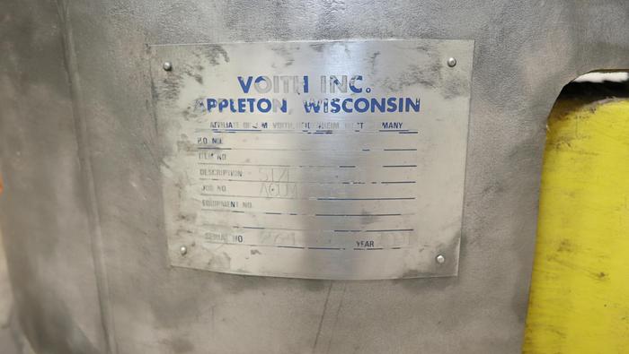 Used Voith VS 10 Pressure Screen #46303