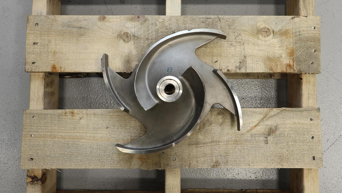 Used Summit 3175 3x6x14 2/4-Vane Impeller #46687