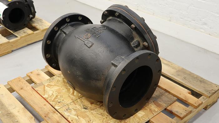 Unused Milvaco 2974M 10" Swing Check Valve #45081