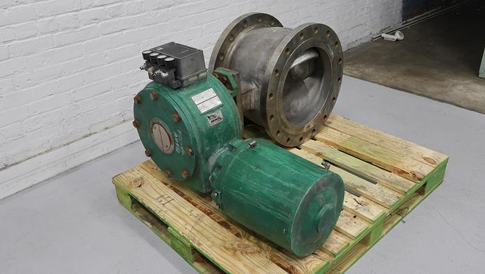 Used Fisher 16" V150 Air Operated Vee Ball Valve #46329