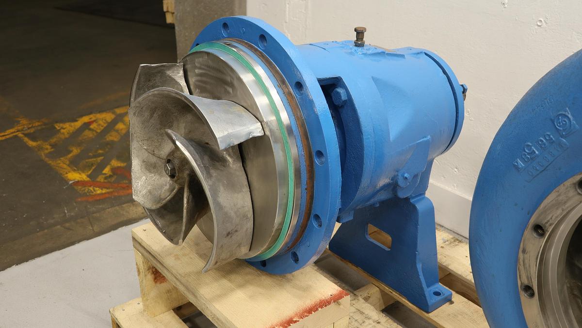 Used Goulds 3175 10x12x18 Pump, CF8M Casing #42775