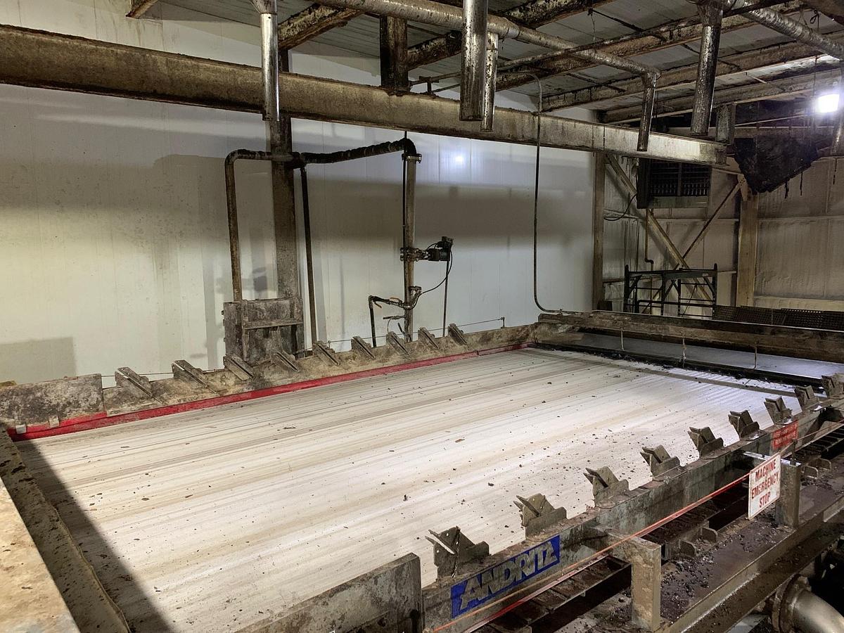 Used Andritz 3.0M Gravity Belt Thickener #46578