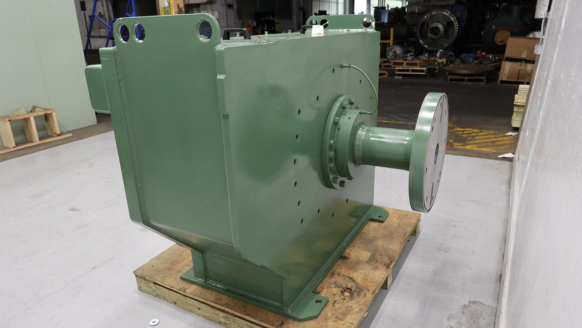 Used Trumag CFX 60 R Gearbox with Drive Flange #47273