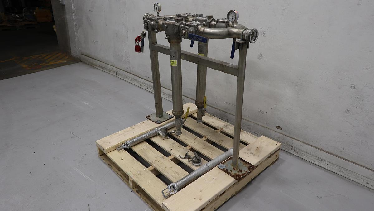 Used Kadant AES 770B 2-Bank Canister Filter #46831