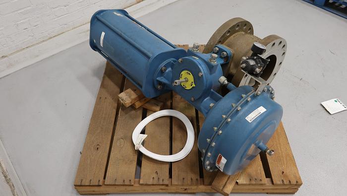 Used Dezurik 10" Air Operated Vee Ball Valve #46396