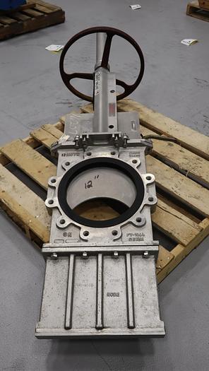 Used Fabri-Valve FV-1444 12" Air Operated Thru Gate Valve #46392