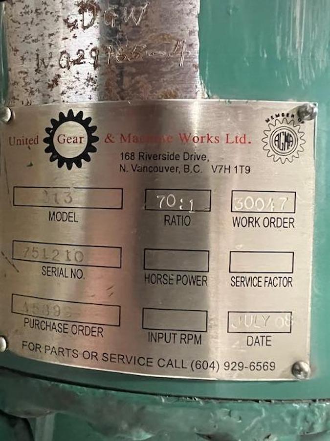 Refurbished Bonfiglioli 313 Planetary Gearbox #28847