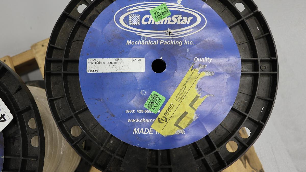 Used Chemstar Mechanical Packing Inc. 525T 1.5" Packing Rope #46766