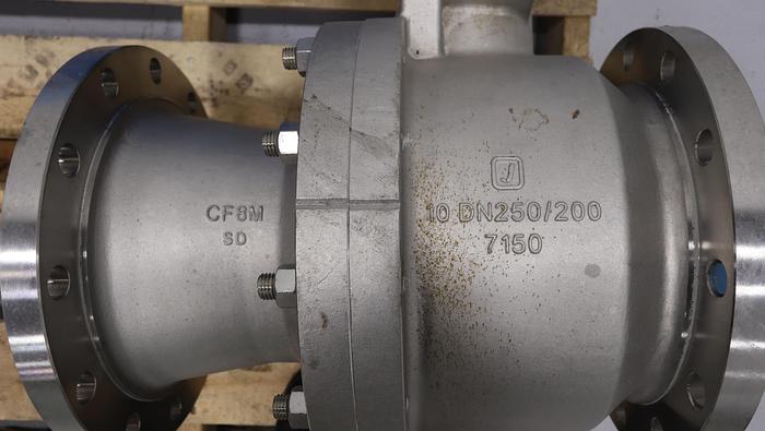 Unused Neles Jamesbury 10" Air Operated Vee Ball Valve #46400