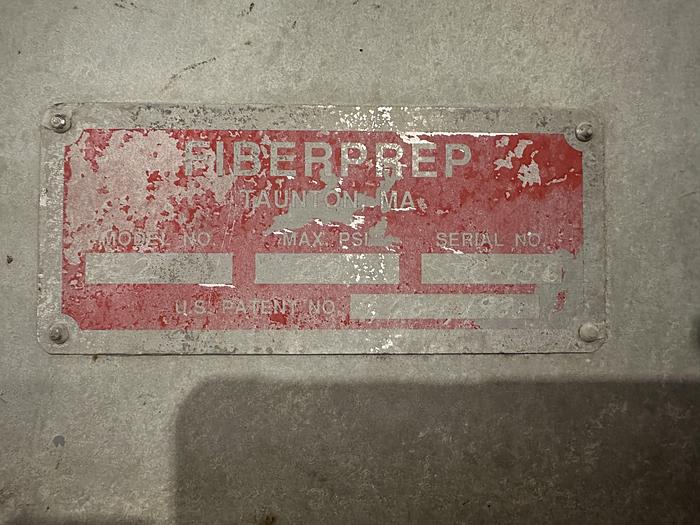 Used Fiberprep Size II Continuous Scavenger #45119