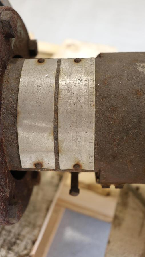 Used Dezurik 4" Electronic Basis Weight Valve #46632