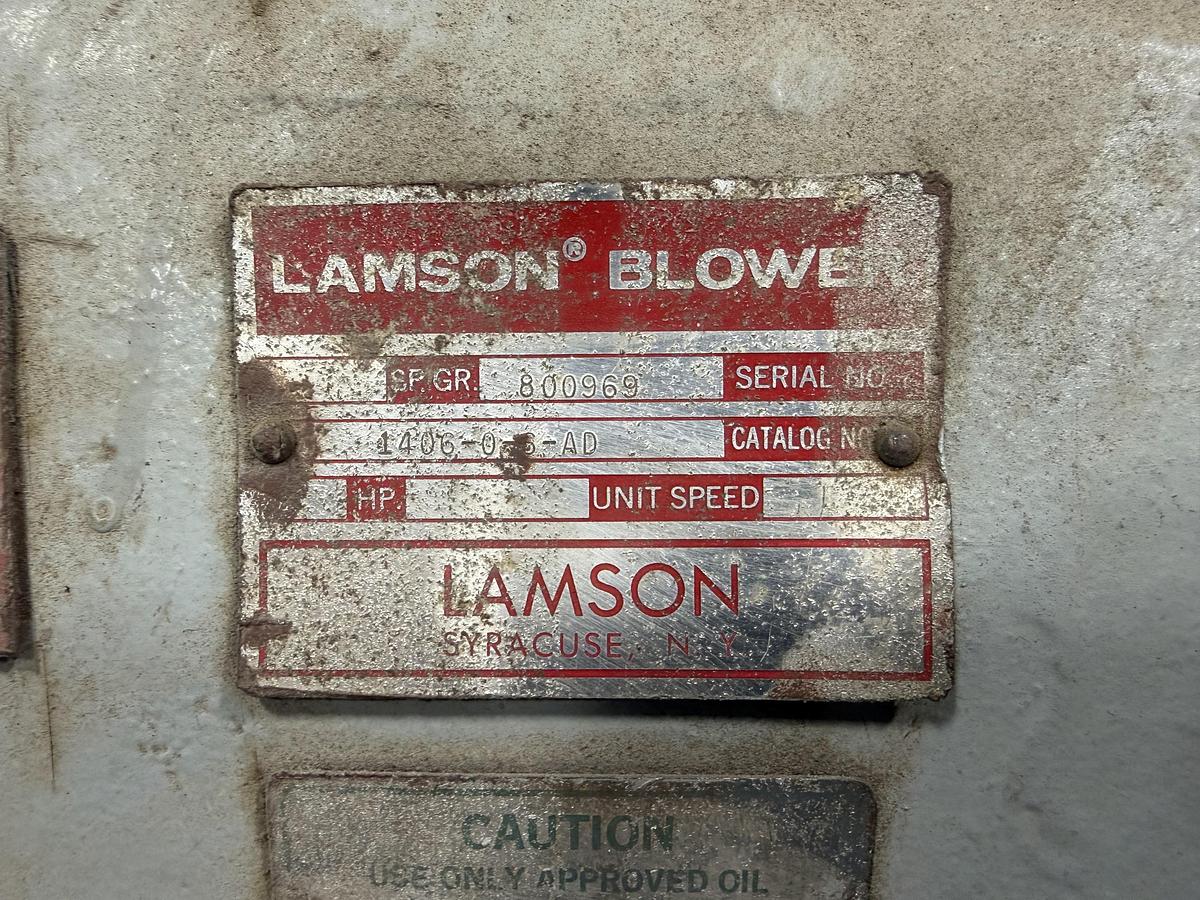Used Lamson 1406-0-6-AD Blower #47709