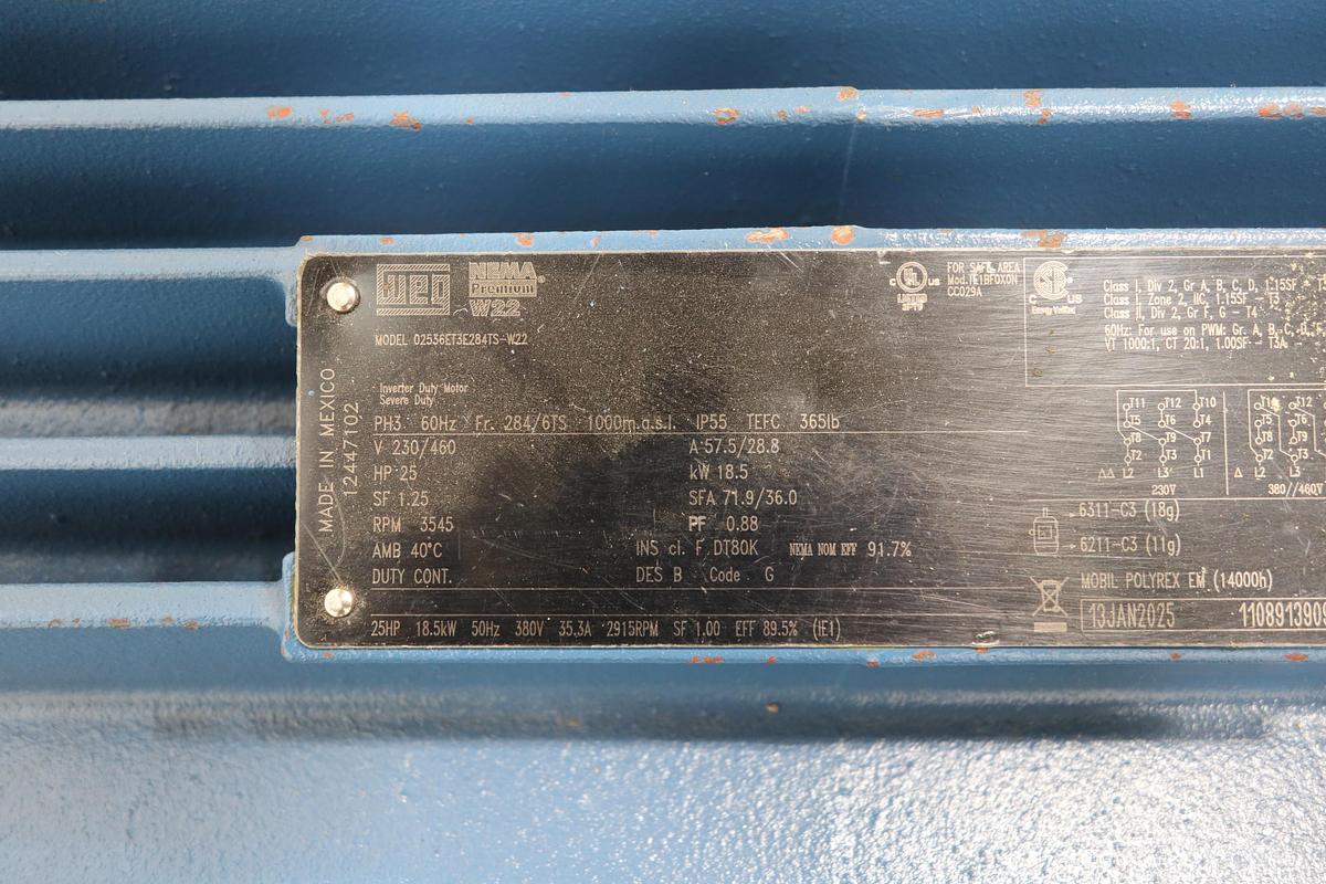 Used Cincinnati Fan HP-8D22 Blower #47324