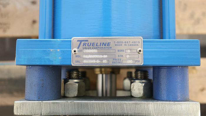 Used True Line PALE9NK3CK909 8" Air Operated Knife Gate Valve #44805