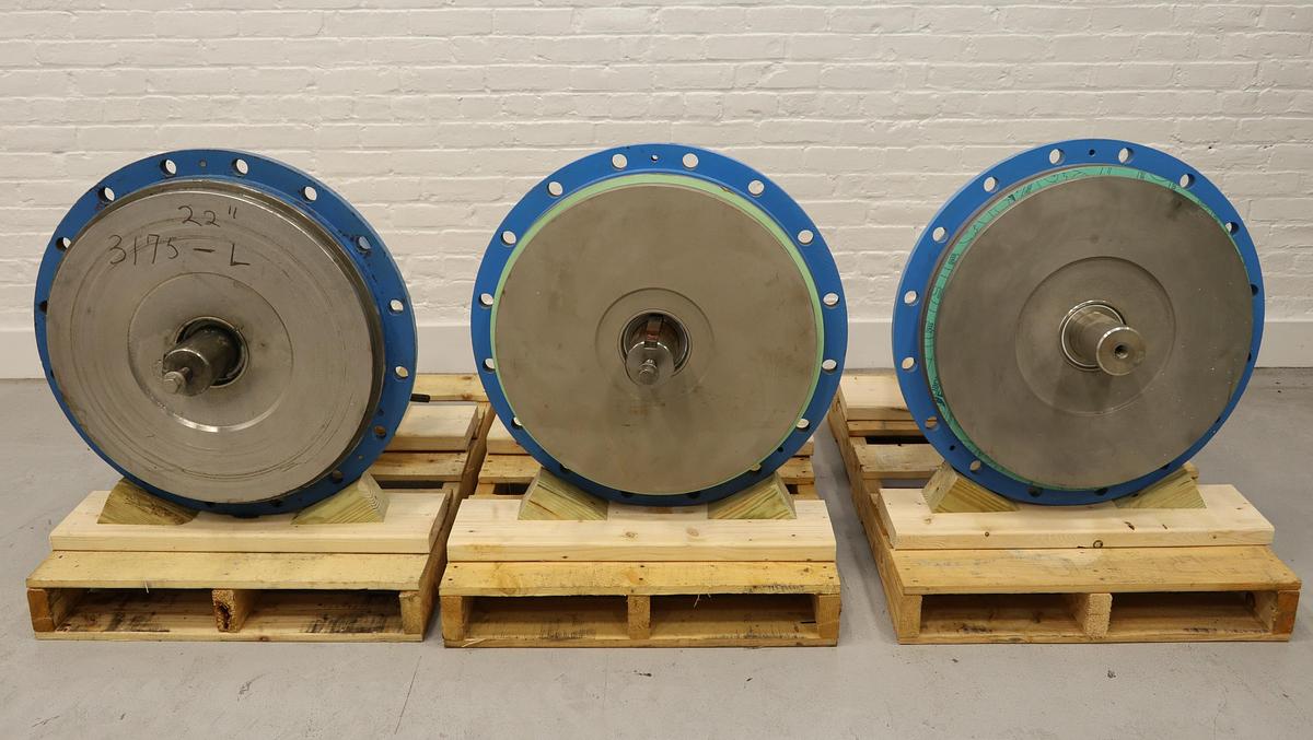 Used Goulds 3175 L Power End With 22" Stuffing Box #46917