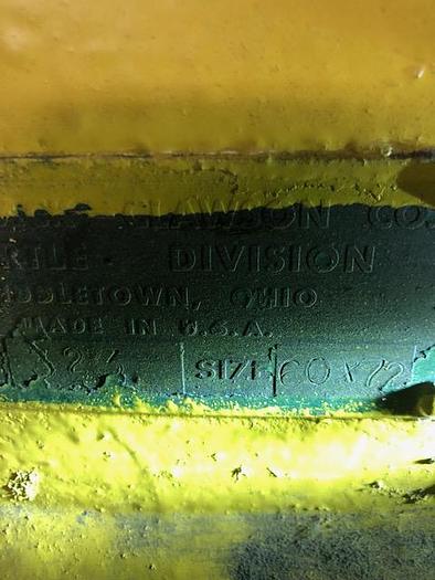 Used Black Clawson Roll Splitter 60”x72”, with Hydraulic Unit and Spare blade #44757