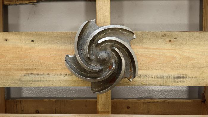Used Goulds 3196 1.5x3x8 5-Vane Impeller #45518